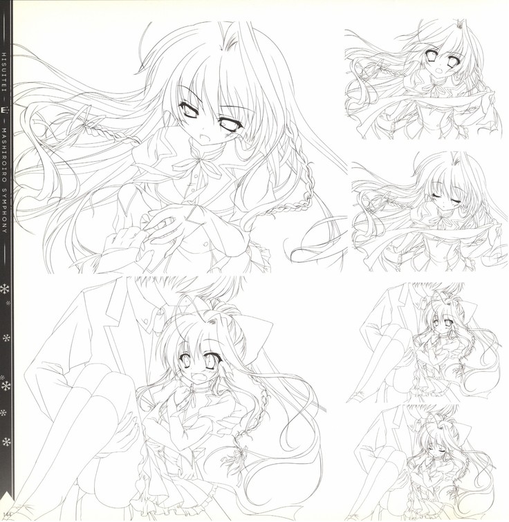 Mashiro-Iro Symphony illustration art book