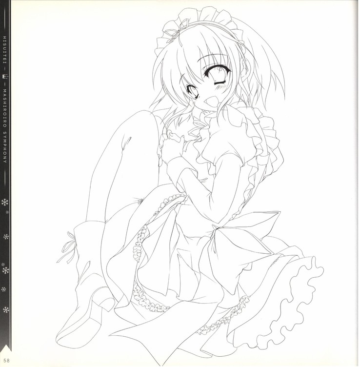 Mashiro-Iro Symphony illustration art book