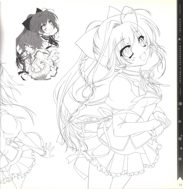 Mashiro-Iro Symphony illustration art book
