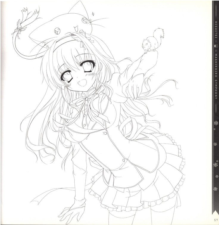 Mashiro-Iro Symphony illustration art book