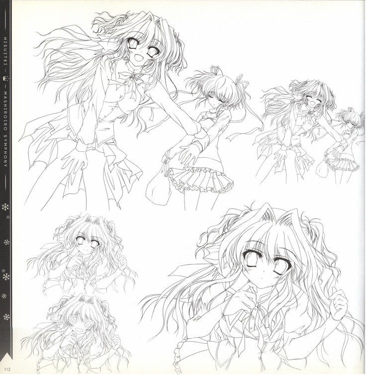 Mashiro-Iro Symphony illustration art book