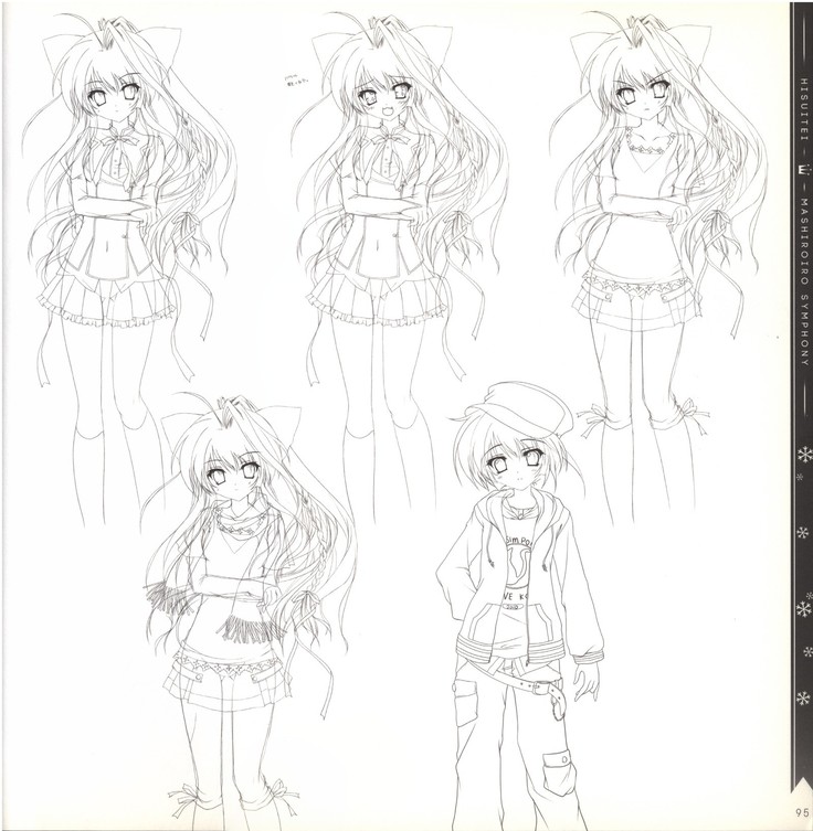 Mashiro-Iro Symphony illustration art book