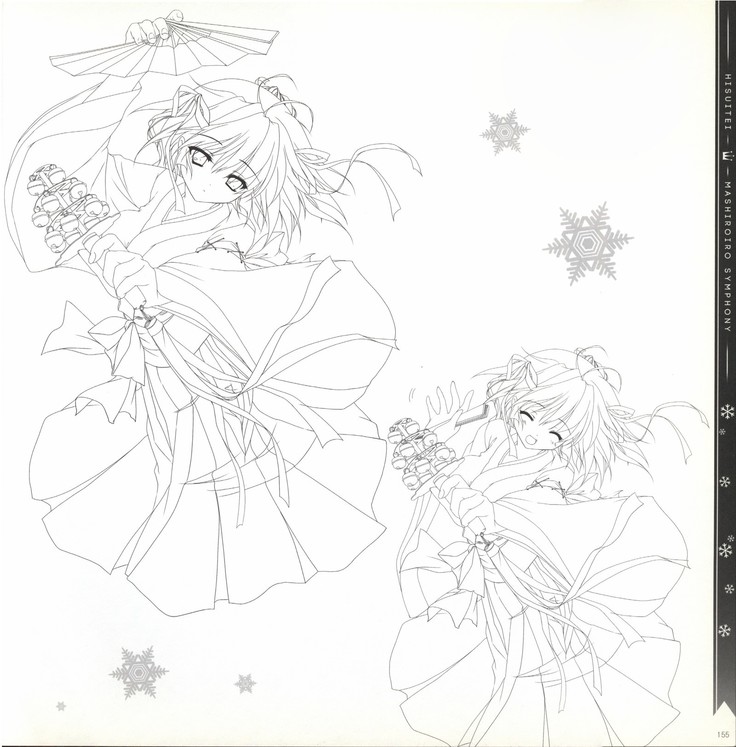 Mashiro-Iro Symphony illustration art book