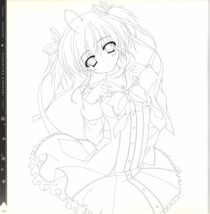Mashiro-Iro Symphony illustration art book