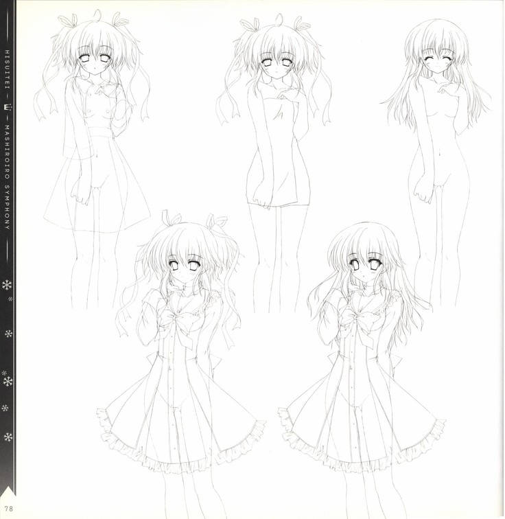 Mashiro-Iro Symphony illustration art book