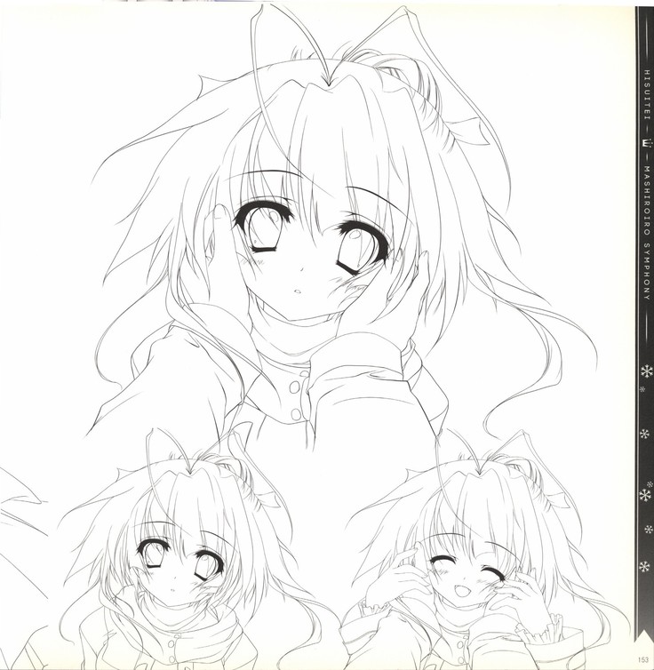 Mashiro-Iro Symphony illustration art book