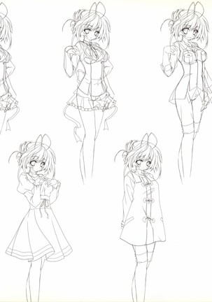 Mashiro-Iro Symphony illustration art book Page #101