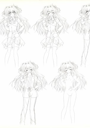 Mashiro-Iro Symphony illustration art book Page #74