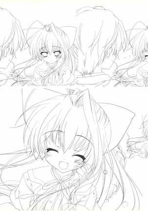 Mashiro-Iro Symphony illustration art book Page #146