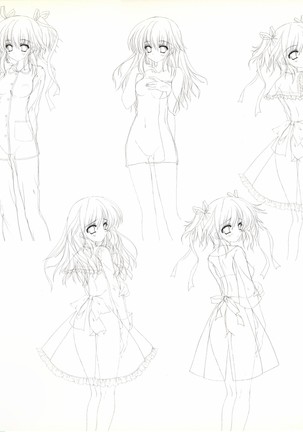 Mashiro-Iro Symphony illustration art book Page #80