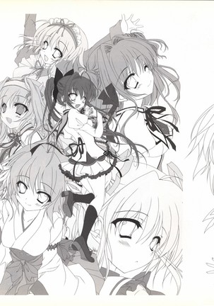 Mashiro-Iro Symphony illustration art book Page #52