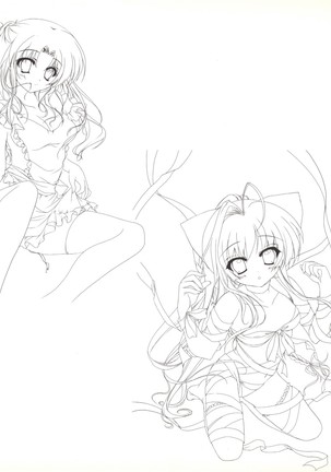 Mashiro-Iro Symphony illustration art book Page #29