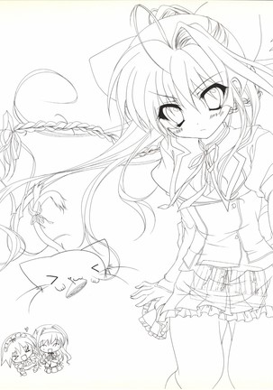 Mashiro-Iro Symphony illustration art book Page #40