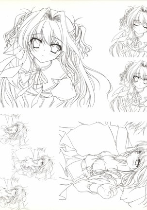 Mashiro-Iro Symphony illustration art book Page #114