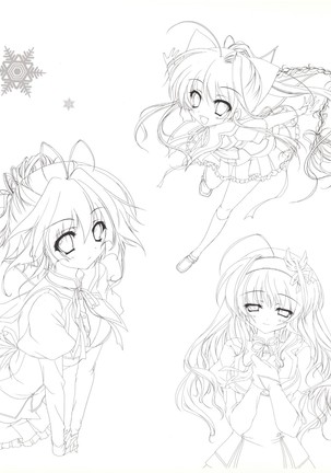 Mashiro-Iro Symphony illustration art book Page #55