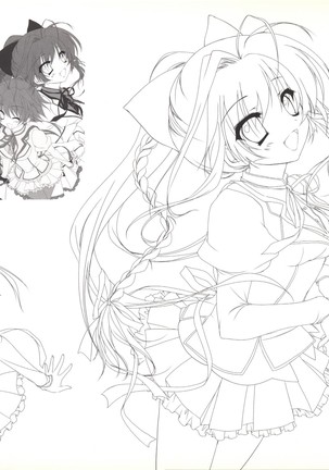 Mashiro-Iro Symphony illustration art book Page #53