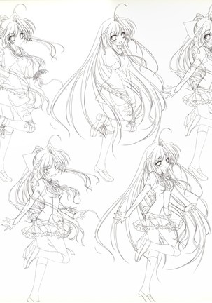 Mashiro-Iro Symphony illustration art book Page #98