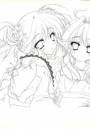 Mashiro-Iro Symphony illustration art book Page #26