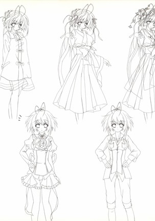 Mashiro-Iro Symphony illustration art book Page #102