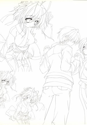 Mashiro-Iro Symphony illustration art book Page #152