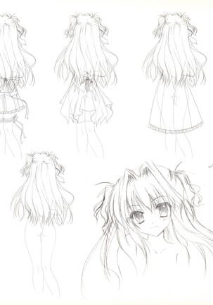 Mashiro-Iro Symphony illustration art book Page #75