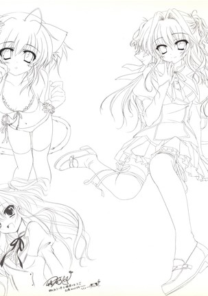 Mashiro-Iro Symphony illustration art book Page #21