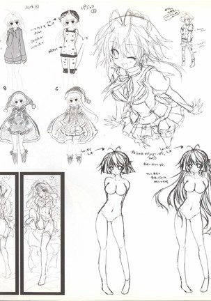Mashiro-Iro Symphony illustration art book Page #159