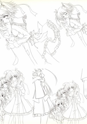 Mashiro-Iro Symphony illustration art book Page #120