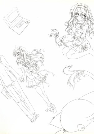 Mashiro-Iro Symphony illustration art book Page #143
