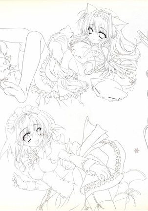 Mashiro-Iro Symphony illustration art book Page #24