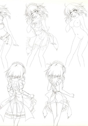 Mashiro-Iro Symphony illustration art book Page #87