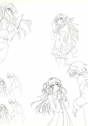 Mashiro-Iro Symphony illustration art book Page #118