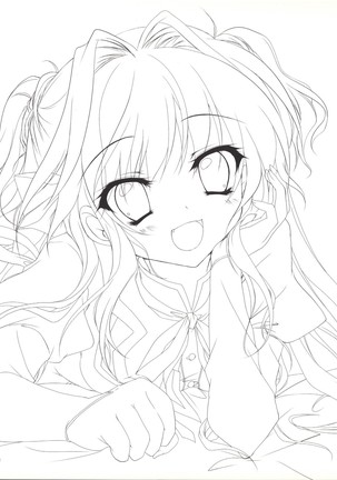 Mashiro-Iro Symphony illustration art book Page #43