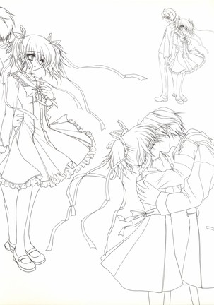 Mashiro-Iro Symphony illustration art book Page #123
