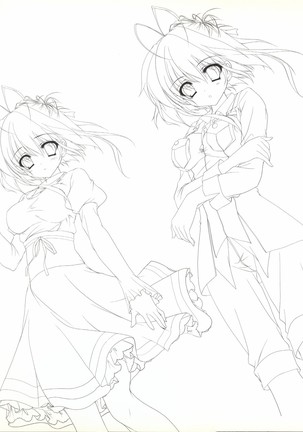Mashiro-Iro Symphony illustration art book Page #151