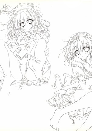 Mashiro-Iro Symphony illustration art book Page #30
