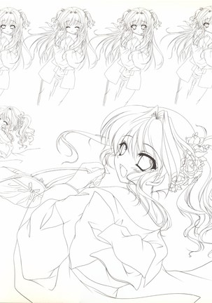 Mashiro-Iro Symphony illustration art book Page #119