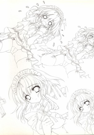 Mashiro-Iro Symphony illustration art book Page #129