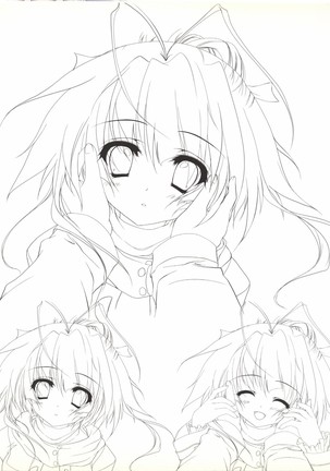 Mashiro-Iro Symphony illustration art book Page #153