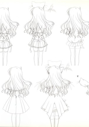 Mashiro-Iro Symphony illustration art book Page #93