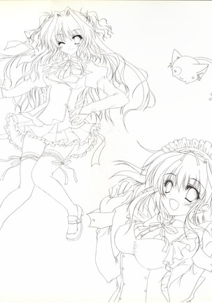 Mashiro-Iro Symphony illustration art book Page #48