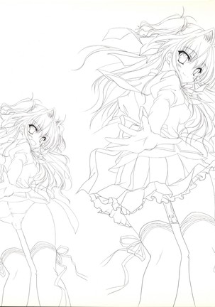 Mashiro-Iro Symphony illustration art book Page #17