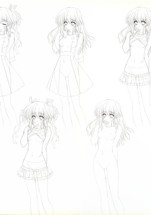 Mashiro-Iro Symphony illustration art book Page #79