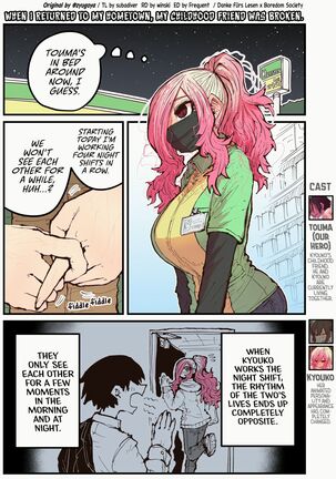 When I Returned to My Hometown, My Childhood Friend was Broken Page #91