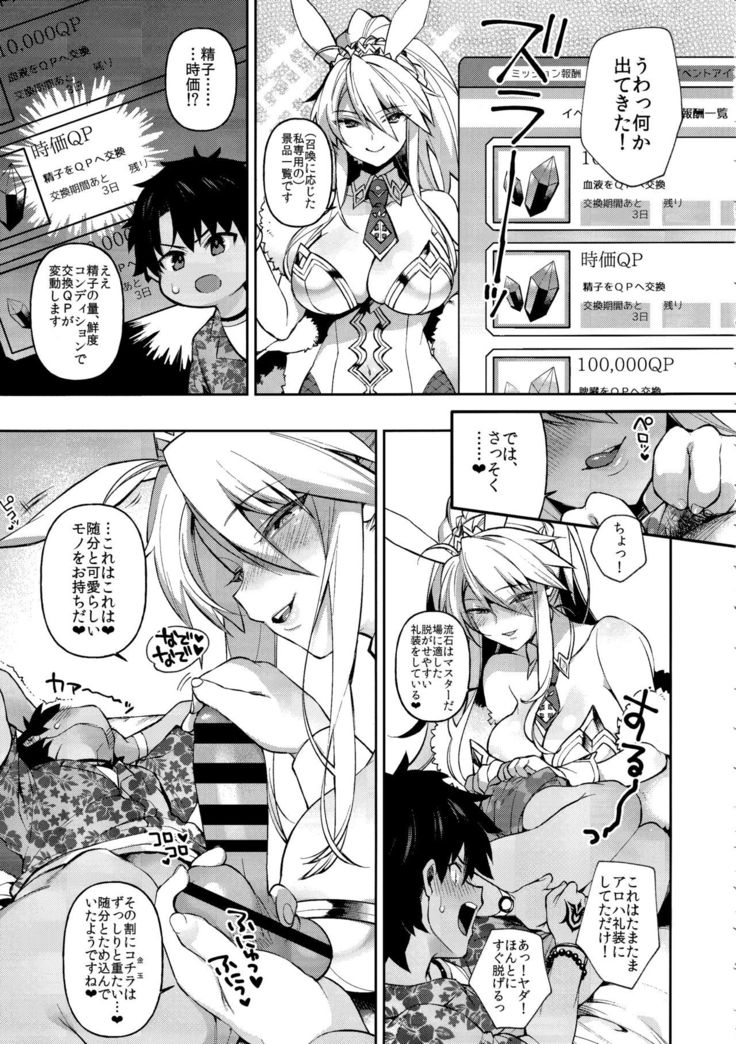 QP ga Nakereba Seishi o Shasei seba Yoi no desu