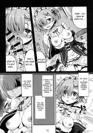 Rem no Hitori Asobi | Rem’s Playing by Herself Page #13