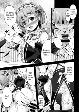 Rem no Hitori Asobi | Rem’s Playing by Herself Page #14