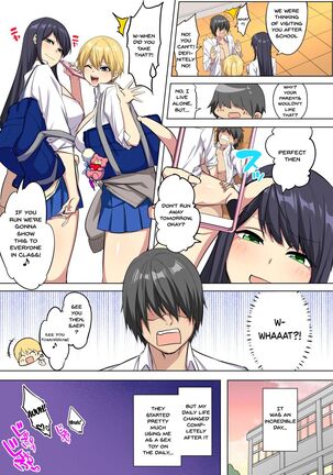 Ore no Dekachin ga Bakunyuu Bitch Gal-tachi ni Sakusei Saremakuru!! | My Big Cock Is Getting Squeezed By Huge Breasted Bitch Gals!! Page #24