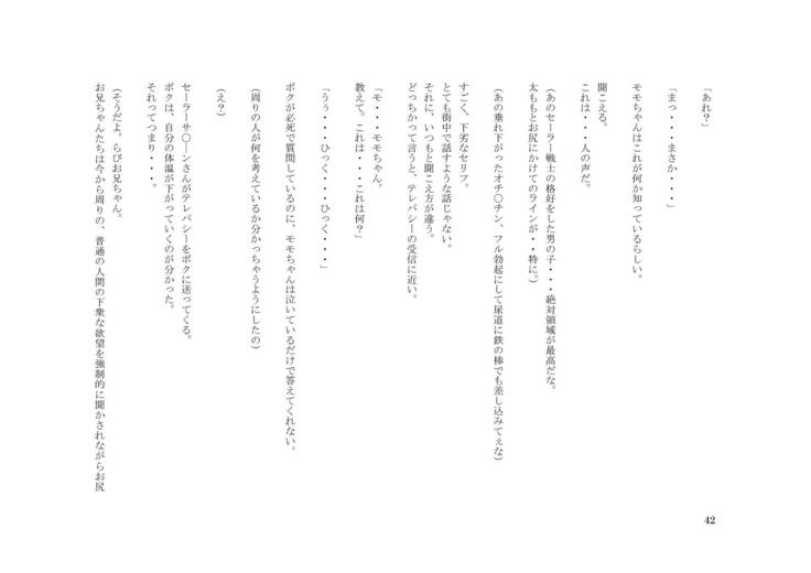 男の娘セーラー戦士W