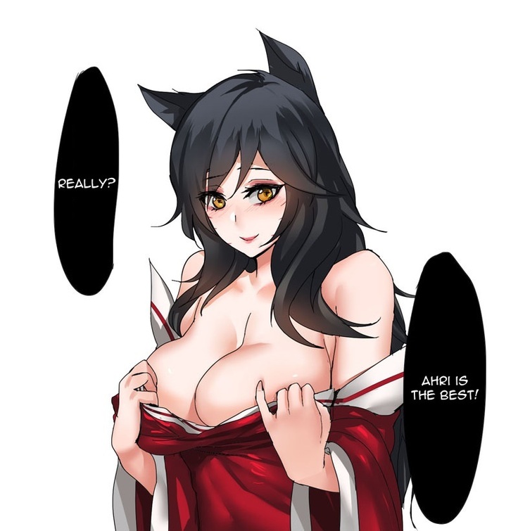 Rubbing Ahri